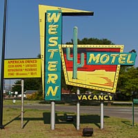 Westerrn Motel Sign Westerrn Motel Sign